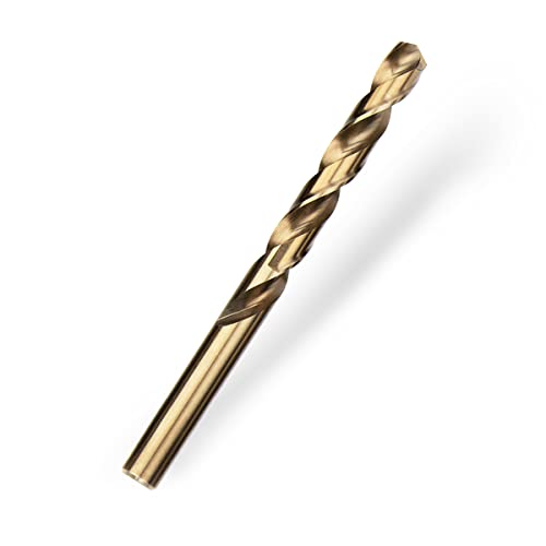 Meccion HSS Metallbohrer Professional Geschliffen Kobalt 1pc 10.5mm Spiralbohrer fur Edelstahl und Metall