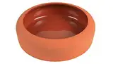 Trixie 60672 Keramiknapf mit abgerundetem Rand, 500 ml/ø 17 cm terracotta