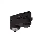 SLV 3PHASEN-ADAPTER für S-TRACK Hochvolt 3Phasen-Aufbauschiene | Schwarz, Aluminium, 8,4 x 3,3 x 5,5 cm