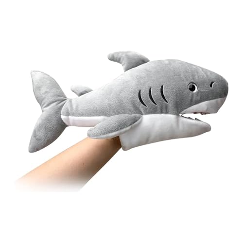 LOMTRATS Meerestier-Handpuppen für Kinder, Kleinkinder umfassen Haie, Wale usw. mit beweglichen offenen Mündern, perfekt zum Geschichtenerzählen,Geburtstagsgeschenke
