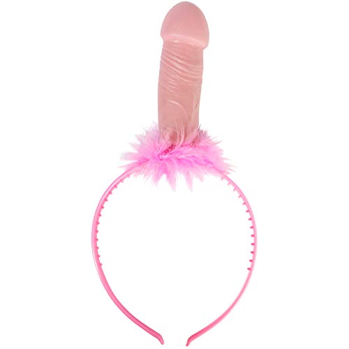 Folat, Kunststoff, Pinke * Penis Tiara * mit 5 Wurfringe für Junggesellinnen-Abschied, Ka