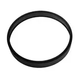 MAGICLULU Wanduhr-Grenze metallrahmen Austausch des Uhrengehäuses Rand Einer Quarzuhr Metallgehäuse für Uhrenteile Uhreneinfassung aus Metall Metallrand Metall-Wanduhr-Teilerahmen Black