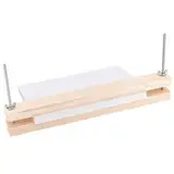 BENECREAT Holz-Buchbindepresse, Große Presse Buchbinder-380x38mm-Flachpapier-Pressmaschine, Holzformfaktor Polsterpresse Für Zuhause, Schule, DIY-Buchbinden Im Büro