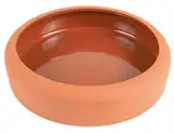 Trixie Keramik-Schüssel mit abgerundetem Rand, terracotta, 125 ml