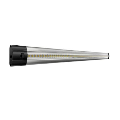 parlat LED Unterbauleuchte SIRIS, 50cm, flach, silber, 5,9 W, 531lm, warmweiß