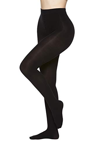 Vogue Curvy 60 Den Blickdichte Strumpfhose Grosse Grössen/Plus Size Matt, 1 Paar, Schwarz Gr. 52-56