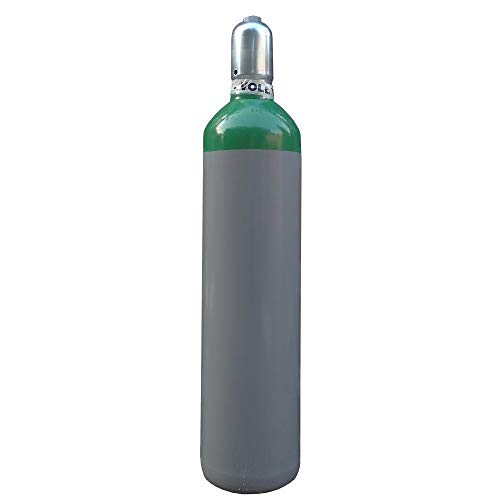 Gase Dopp Argonflasche Argon 4.6 20 Liter fabrikneue Eigentumsflasche Made in Germany zum Wig Schweissen