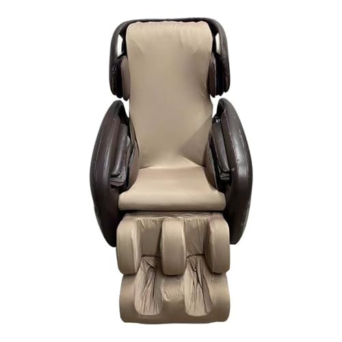 hardtry Abdeckung für Massagesessel Stretch Massagesessel Bezug Massage Stuhl Abdeckung Staubdichter Kratzfeste SchutzhüLle Waschbar Bezug für Massagesessel Loungesessel(Khaki,Whole Body)