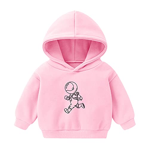 Generisch Hoodie Mädchen Pullover Kleinkind Tops Mädchen Kleinkind Hoodie Mädchen Tops (Pink, 2-3 Years)