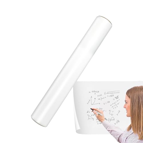 Trocken Abwischbarer Wandaufkleber – Wiederverwendbarer Whiteboard-Aufkleber, Glatte Schreibpapierfolie | Mehrzweck-Tapete, Trocken Abwischbar, Elektrostatisch, Abnehmbarer Tafelaufkleber Für Zuhause,