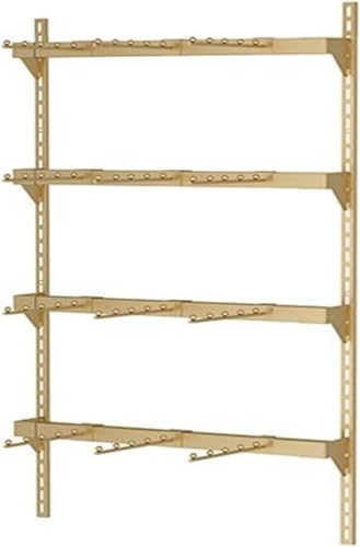 CATANK Kleiderständer mit 4 Ebenen, an der Wand montiert, für Unterwäschegeschäfte, BH-Präsentationsständer, Boutique-Einzelhandelsgeschäfte, Höschen, BH-Kleiderpräsentationsständer, Mode