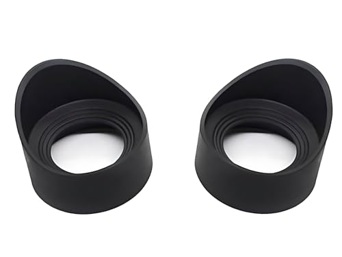 1 Paar Fernglas-Augenmuschel, 42–46 mm Okularschutz, Gummi-Augenschutz, Mikroskop-Okularabdeckungen