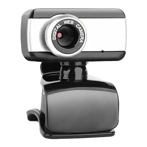 Webcam für Laptop, Computerbildschirm, Webkamera für Desktop-Computer, Videokamera, USB-Webcam mit Mikrofon und 360-Grad-Drehung für Deo-Anrufe