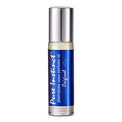 Pure Instinct reine roll-on - the original pheromone infundiertes ätherisches öl parfüm köln - unisex für männer und frauen - tsa bereit