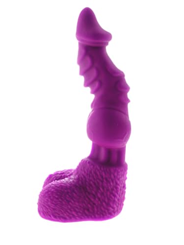 Naughty Leopard Dildo "Redstone" in Drache Fuchs Hybrid Form