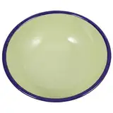 Alipis Emaille-reisschüssel Bowl Schüssel Emailleschalen Vintage Emailleschale Groß Waschbecken Aus Emaille Vintage-schalen Emailleschüssel Salatschüsseln Große Portion Green