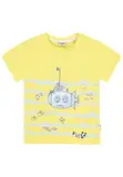 SALT AND PEPPER Baby-Jungen U-Boot Druck aus Organic Cotton T-Shirt, Lemon, 56