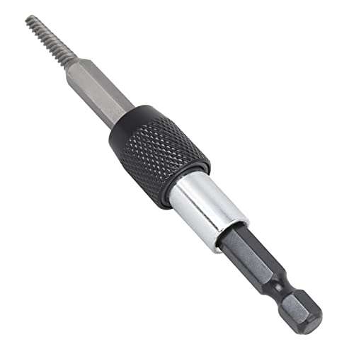 6 -pcs Kopflosen Schraubenextraktorte Holzwerk Sechskant Shank Feine Zähne Stripped Remover -Werkzeug