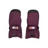 Kabooki Unisex LWARIPO 703-MITTENS W/MEM. Fäustlinge, Bordeaux, Regular, 80 (12-18 mth)