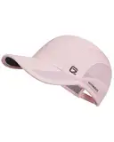 GADIEMKENSD Quick Dry Sports Hat Lightweight Breathable Soft Outdoor Running Cap Runners Caps for Women (Pink, M)