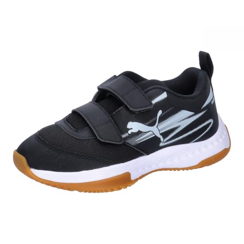 PUMA Varion II V Jr Hallensportschuhe Teenager, Black-Cool Light Gray-Gum, 35.5 EU