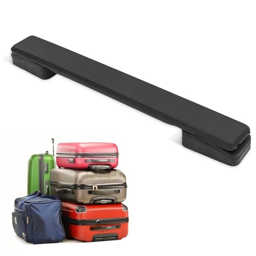 Gepäck Koffer Griff, 20 cm/7,9 Zoll Langlebige Ersatz Kunststoff Zuggriffe Reisekoffer Ergonomische Traktion Griffe für Koffer Box, Gepäckkoffer, Werkzeugkoffer, Schwarz Ersatzgriff für Gepäck (1Pc)