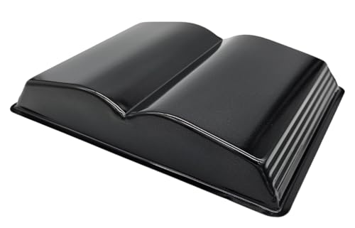 hera Motivbackform Buch Backform/Backform Buch Kommunion, Hochzeit, Geburtstage, Metall, 35x25x6cm