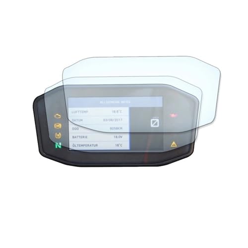 VDQUUACI Für Duke790 790 690 890 1290 Super R Motorrad Zubehör Cluster Kratzschutz Film Displayschutzfolie Motorräder Tachoschutzfolie