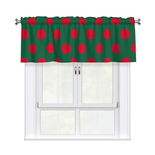 ERSDWRE Vorhang mit Flagge von Bangladesch, bedruckt, für Küche, Volant, Fenster, Schlafzimmer, Badezimmer, Wohnzimmer