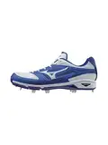 Mizuno Dominant Ic Baseballschuh für Herren, Royal White, 43 EU