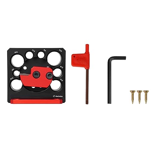 CRAKES Einstellbare Dowel Maker Metrische Jig 8Mm-20Mm mit Hartmetallklinge Rund Steh Runde Blechfertigung Werkzeug Kompakt Holzbearbeitungswerkzeug