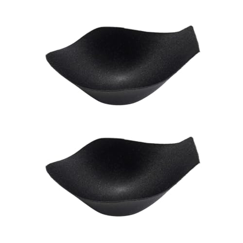 Amosfun 2 Stücke Pouch Push up Pad Slip Einlage Männer Slipeinlagen Vergrößer Pads Abnehmbar Innen Schutzend Käfig für Herren Badebekleidung Badehose Unterwäsche Shaping Schwarz