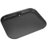 WELL GRILL Griddle Aufgerüstet Grillplatte für XSKGRDPLTEU Ninja Woodfire Elektrogrill, Plancha Grillplatte Kompatibel mit Ninja OG701EU Serie, Camping Grill, Heißluftfritteuse, Schwarz