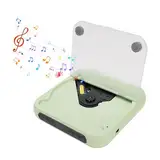 Tragbarer CD -Player, Desktop -Boombox -CD -Player mit Bluetooth, 2000 -mAh -wiederaufladbarer CD -Player für Autohause, Support -Kopfhörer -Jack, USB, Aux
