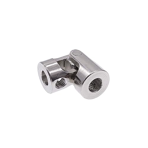 Boot Auto Universalkupplung Wellenkupplung Metall Universalgelenkkupplungen Kohlenstoffstahl Motoranschluss Länge 23 mm Breite 11 mm (Size : 3.17mm-5mm)