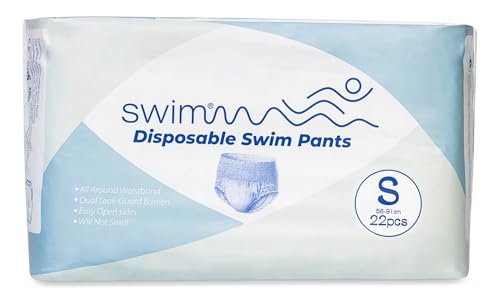 Swimmm | Schwimmwindeln für Erwachsene und Kinder (Small: Hüftumfang 56-91 cm.)