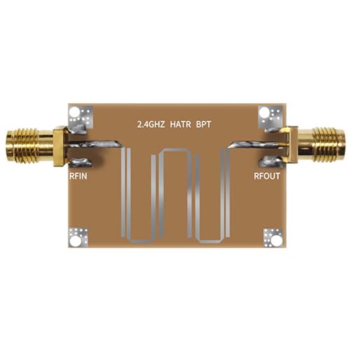 Qsvbeeqj Fortschrittliche 2,4 GHz Mikrostreifen-Bandpass-Filtermodule, Unordnungssignale und Stärke