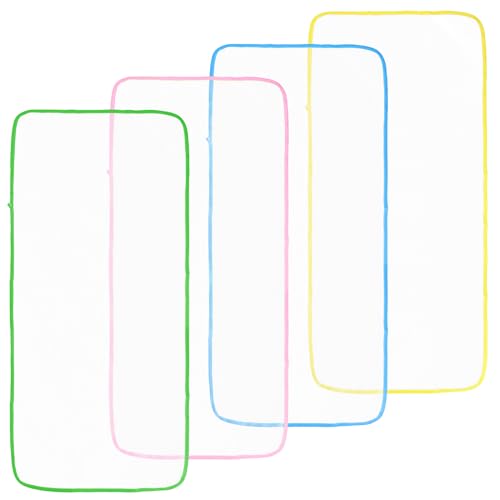 Wisebom 4 Stück Hitzebeständiges Mesh-Bügeltuch, 40 x 90cm Schutzbügel Tuch Bügeltuch Mesh Bügeltuch für Dampfbügeleisen zur Vermeidung von Bügelschäden