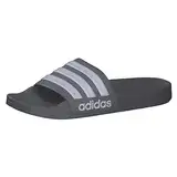 adidas Unisex Adilette Shower Slides Schlappen, Grau Drei Wolken Weiß, 43 EU