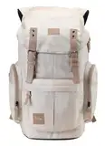 Daypacker Alltagsrucksack im Retro Look mit Gepolstertem Laptopfach, Schulrucksack, Wanderrucksack oder Streetpack, 32 L, Dune