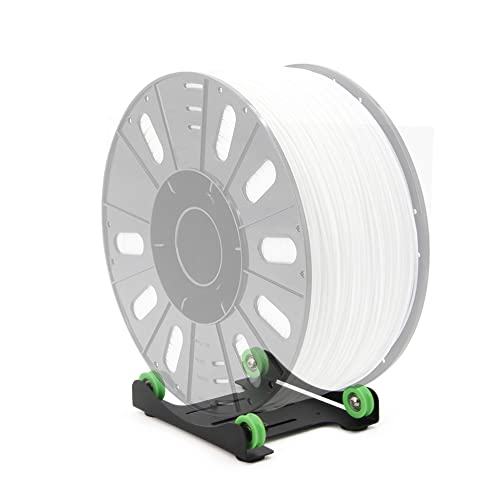 Zeberoxyz Filamenthalter für 3D-Drucker mit verstellbarer 26–126mm Filamenthalterung,passend für TPU/PLA/ABS/Nylon 0,5–3kg 3D-Druckmaterial (Halter für 0,5–3kg Filament)