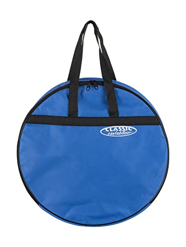 Classic Cantabile Tasche für 16" Schamanentrommel - Passend für Trommeln mit 41 cm Durchmesser - Gepolstert - Für Handtrommeln und Frame Drums - Blau