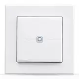 Homematic IP Smart Home Wandtaster – 2-Fach, Wandschalter, zwei Tasten, Zubehör für Ihr Homematic IP Smart Home, universell einsetzbar, schaltet Aktoren und Thermostate, kabellos, 140665A0