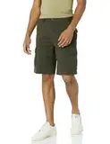 Amazon Essentials Herren Cargo-Shorts mit klassischer Schnitt (erhältlich in Big & Tall), Olivgrün, 34W