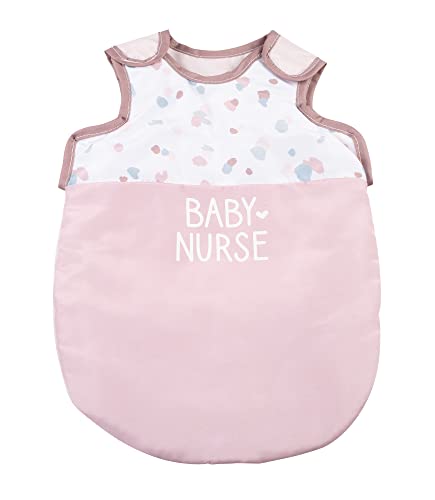 Smoby - Baby Nurse Puppen-Schlafsack - für Puppen bis 42 cm, der Schlafsack ist wattiert und waschbar, für Kinder ab 18 Monaten