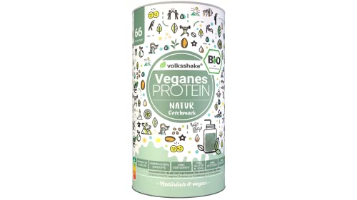 BIO Protein vegan | DE-ÖKO-006 | 10 pflanzliche Proteinquellen | Ohne Süßungsmittel | Ohne Soja & Gluten | Premiumqualität vom Bodensee | Made in Germany (1000g, Natur)