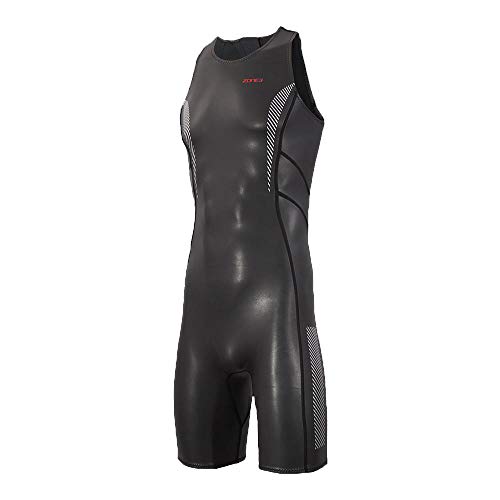 ZONE3 Herren Neoprene Kneeskin Kurzer Neoprenanzug, Schwarz, M