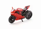 siku 1385, Ducati Panigale 1299 Motorrad, Metall/Kunststoff, Rot, Ausklappbarer Ständer