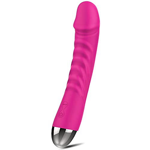 G-Punkt Klassischer Vibrator,Realistische Dildo und Analvibratoren,Silikon für 10 Vibrationsmodi,Sexspielzeug für Die Frau und Paar