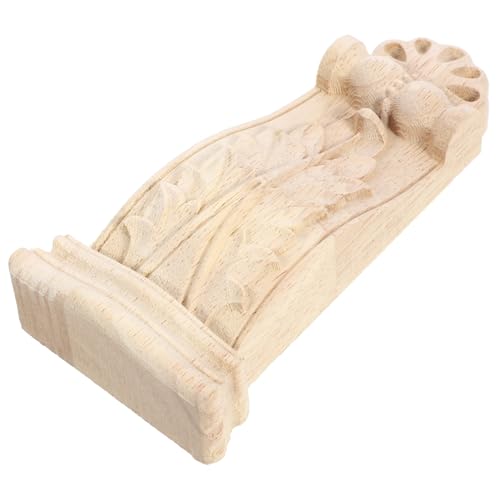 HOMSFOU Stigma Strahlstütze massiver Holz traditionelle Konsolen antikes Säule Hochzeit ästhetisch Wohnkultur Dekoration eincremehilfe Deckenkonsolen Konsolen im europäischen Stil